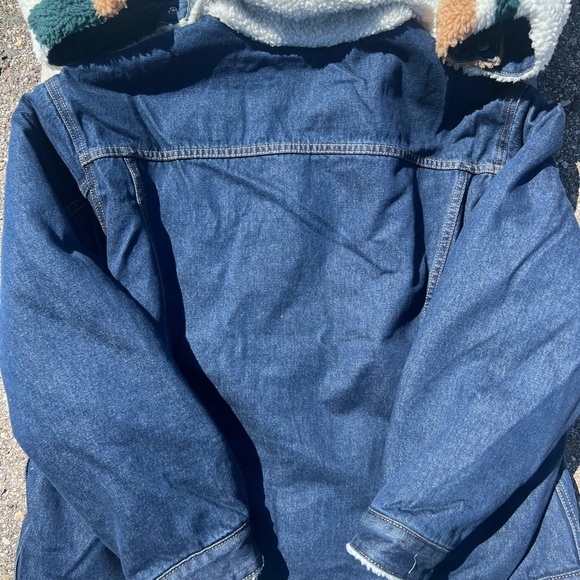 $168 L-XL-3XL Levi's REVERSIBLE VINTAGE RELAXED FIT SHERPA TRUCKER JACKET - Picture 9 of 13